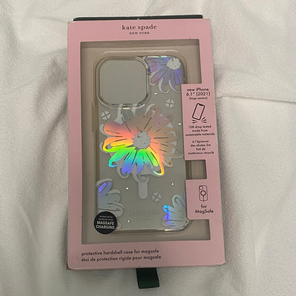 Kate Spade Iridescent Floral Case for iPhone 13